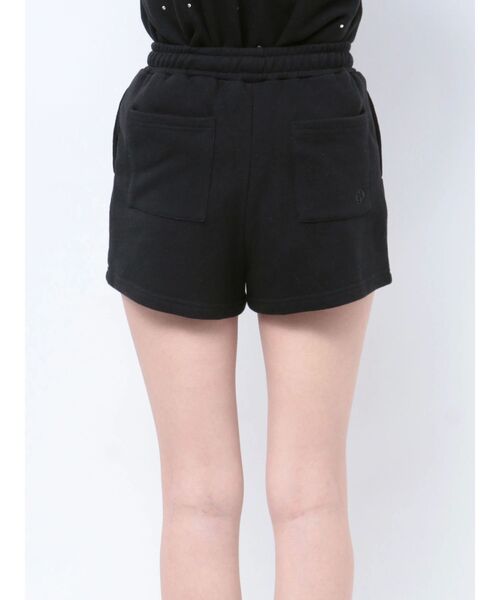 STONE  スウェットショートパンツ TINY】ラインストーンスウェットショートパンツ【SETUP着用可】[品番