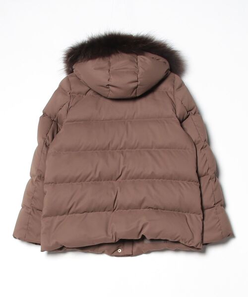 「B:MING by BEAMS」 ダウンジャケット MEDIUM ベージュ レディース_画像2