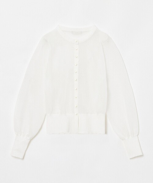 allureville（アルアバイル） カーディガン シアーラミーカーディガン