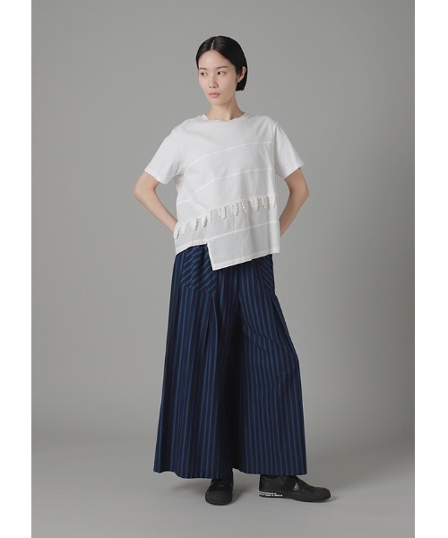 ZUCCa パンツ マリンボーダー / レディース : ZOZOTOWN Yahoo!店