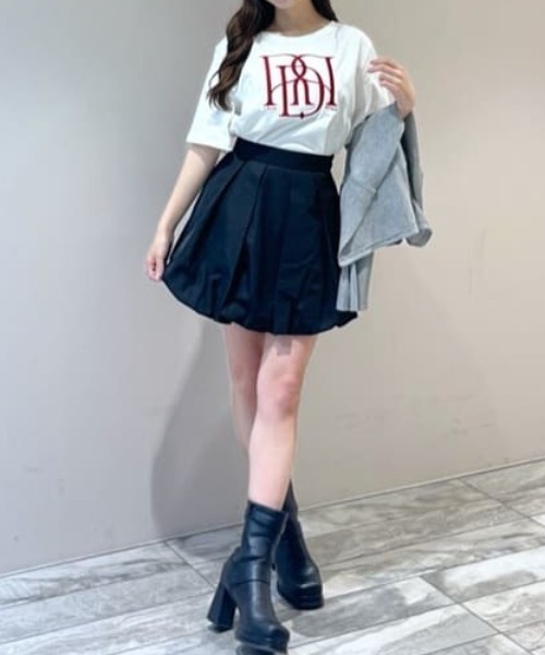 rienda（リエンダ） スカート バルーンミニジャストウエストスコート