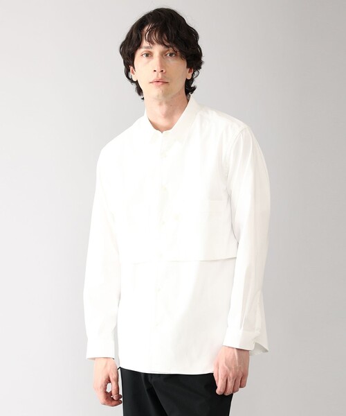 コロンビアブラックレーベル　シェブロンリムロングスリーブシャツ Columbia シャツ Columbia／COLUMBIA BLACK LABEL／シェブロン