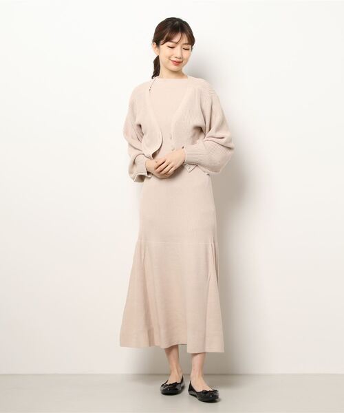 「dazzlin」 コンビワンピース FREE グレー レディース_画像6