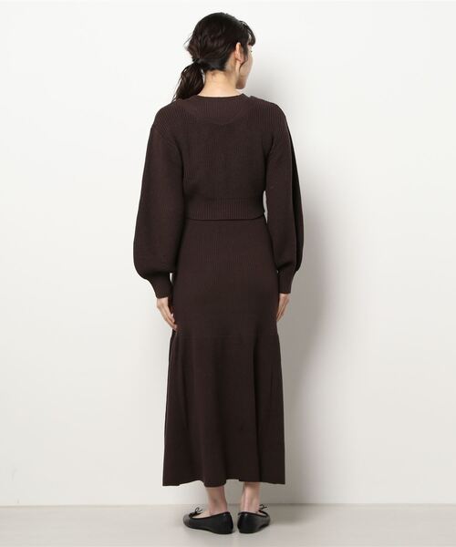 「dazzlin」 コンビワンピース FREE グレー レディース_画像9