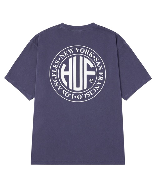 HUF tシャツ REGIONAL WASHED TEE / ハフ 半袖 Tシャツ プリント