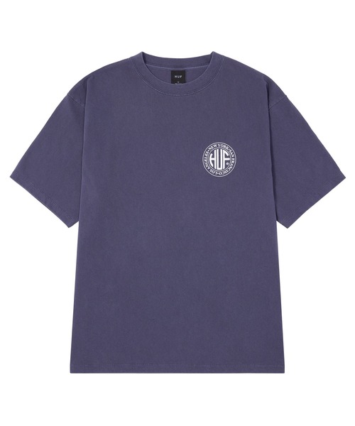 新しい季節 HUF tシャツ プリント Tシャツ 半袖 ハフ / TEE WASHED REGIONAL スケートボード