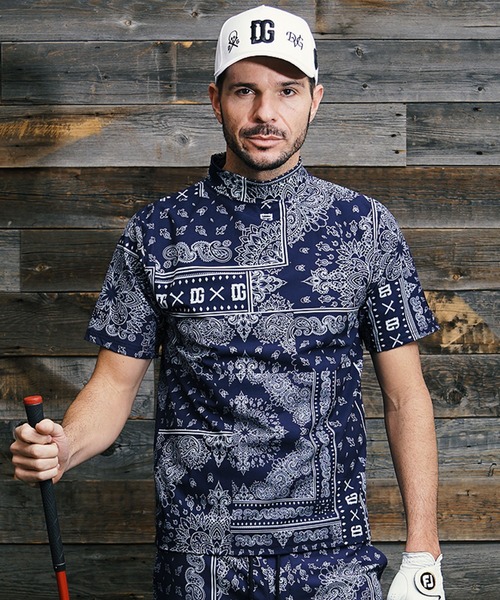 TaylorMade ペイズリー柄 ゴルフシャツ DIVINER GOLF（ディバイナー ゴルフ） ゴルフ 「DIVINER GOLF