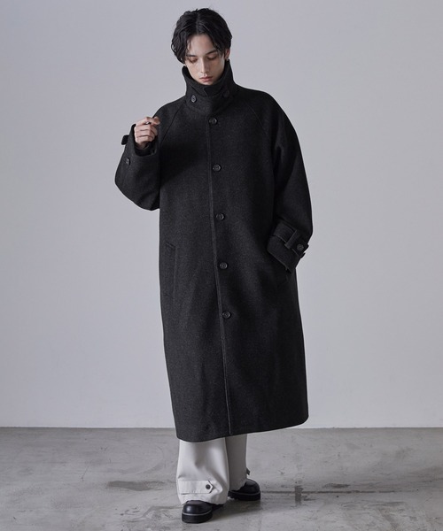 CLEL（クレイル） ステンカラーコート M ベージュ メンズ : ZOZOTOWN