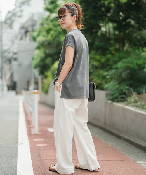 Spick＆Span チノパン ギャザーチノ レディース : ZOZOTOWN