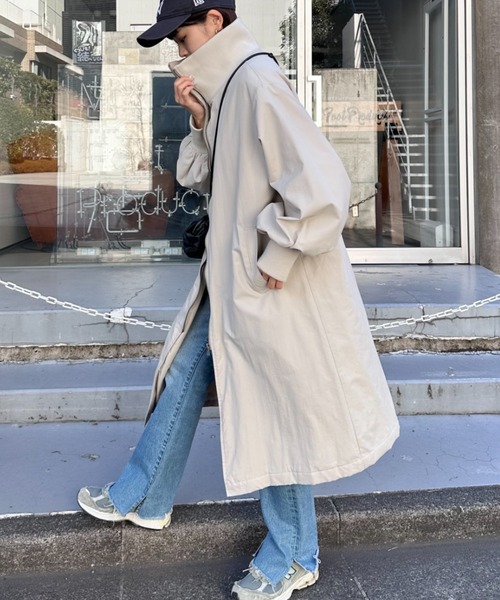 CIAOPANIC TYPY（チャオパニックティピー） コート ONE SIZE ネイビー