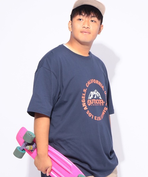 人文 #OUTDOOR OUTDOOR PRODUCTS（アウトドアプロダクツ） tシャツ サークルロゴ