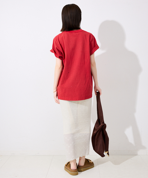 GLOWNY スカート GLOWNY/グロウニー ISLAND SHEER LONG SKIRT GY24BSK001IV