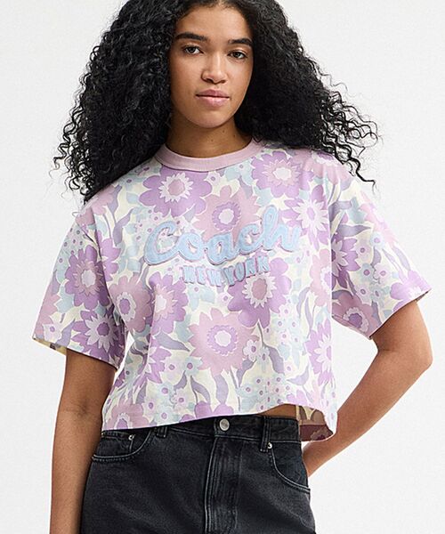 コーチ tシャツ（柄：花柄、フラワー）のおすすめ人気商品一覧
