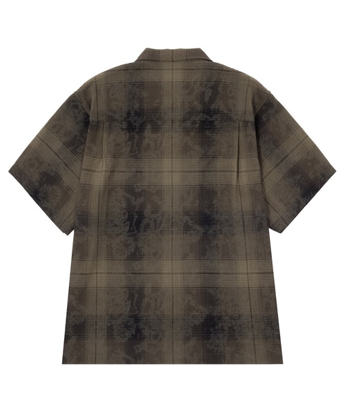 HUF ハーフジップ 半袖 ポロシャツ SAMさん着用 HUF 全3色 ハフ ハーフジップポロシャツ OS ZIP POLO 半袖