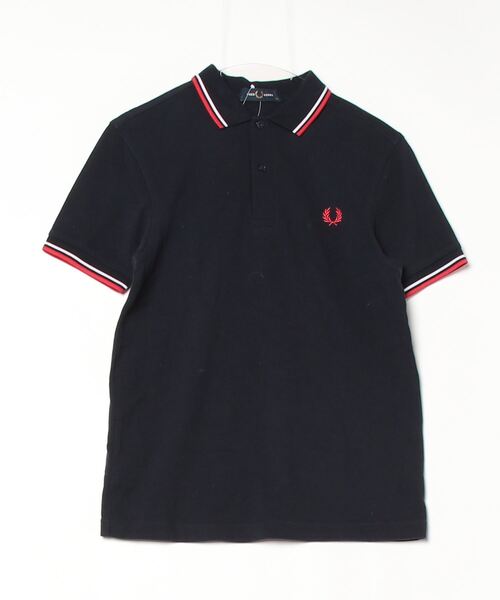 【タグ付き・未使用✨】FRED PERRY XL半袖 ポロシャツ ブラック FRED PERRY 「FRED PERRY」 半袖ポロシャツ X-SMALL ネイビー