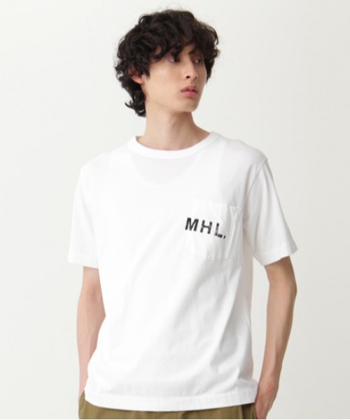 MHL. 「MHL.」 半袖Tシャツ X-LARGE ホワイト メンズ : ZOZOTOWN