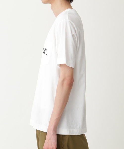 【関税込】 半袖 Tシャツ - ホワイト 半袖 オーバーサイズド パフォーマンス Tシャツ Contrast Panel