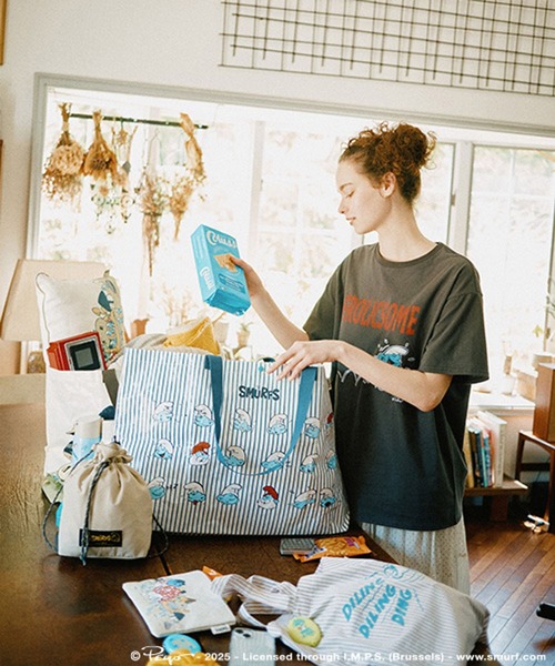 studio CLIP（スタディオクリップ） トートバッグ スマーフ巾着