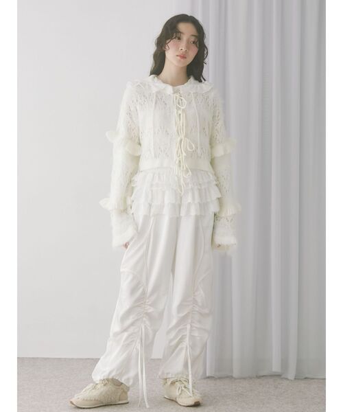 merry jenny（メリージェニー） tシャツ フードレースtops レディース