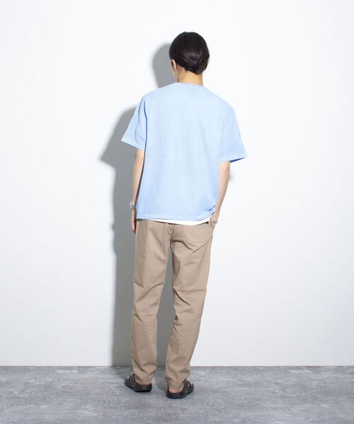 「GLOSTER」 半袖ニット S ベージュ メンズ