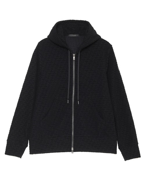 美品 06 TATRAS サイドロゴ ジップパーカー ブラック 黒 3XL TATRAS 「TATRAS」 ジップアップパーカー 3 ブラック メンズ
