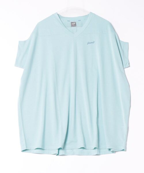「PUMA」 半袖カットソー SMALL オレンジ系その他 レディース