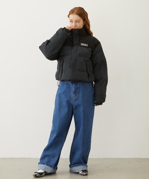 ミルクフェド　アウター　ダウンジャケット 楽天市場】HOODED PUFFER JACKET MILKFED. ミルクフェド