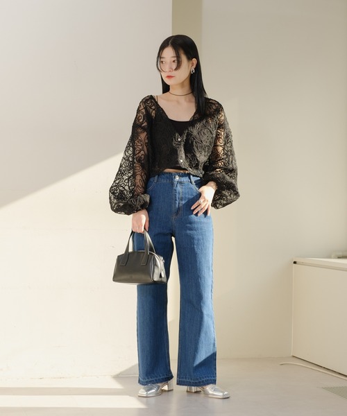 「Kastane」 デニムパンツ 0 ブルー レディース