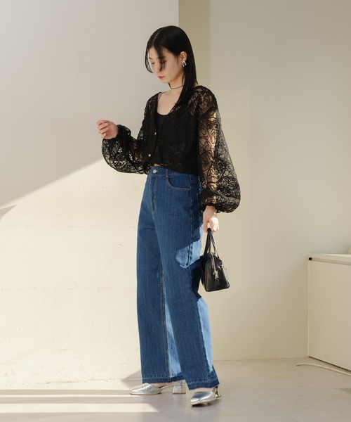 「Kastane」 デニムパンツ 0 ブルー レディース