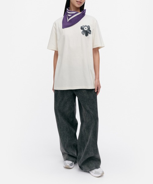 marimekko（マリメッコ） tシャツ 「kioski」 Vihne Uni / t-shirt