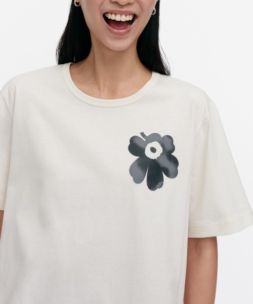 marimekko（マリメッコ） tシャツ 「kioski」 Vihne Uni / t-shirt