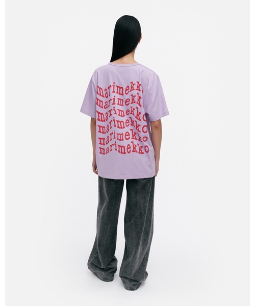 marimekko（マリメッコ） tシャツ 「kioski」 Vihne Uni / t-shirt