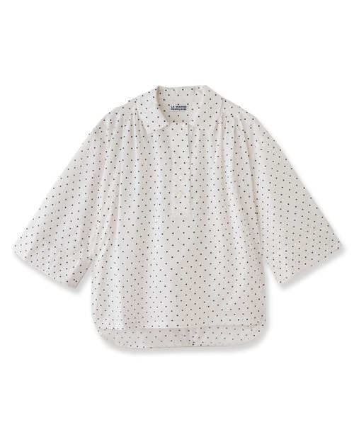 LA MARINE FRANCAISE（マリンフランセーズ） ブラウス シャツ dot et 