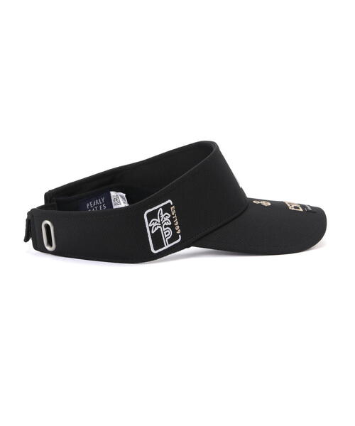 PEARLYGATES PGG サンバイザー PEARLY GATES サンバイザー 「PEARLY GATES」PGロゴベーシック