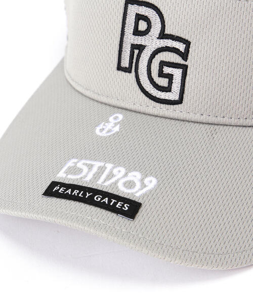 PEARLY GATES サンバイザー 「PEARLY GATES」PGロゴベーシック
