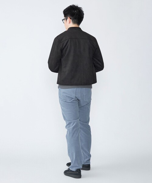 SHIPS（シップス） 革ジャン ライダース SHIPS: ポリエステル フェイク