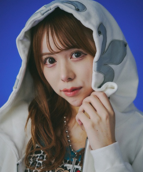 GALFY（ガルフィー） パーカー 「GALFY」百合の紋紋パーカー