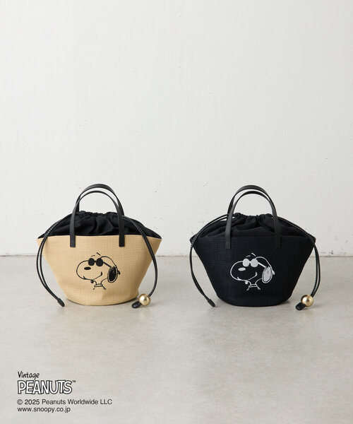 russet（ラシット） 【russet】 かごバッグ【Vintage PEANUTSコラボ