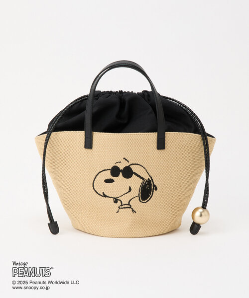 russet（ラシット） かごバッグ「Vintage PEANUTSコラボ」 FREE