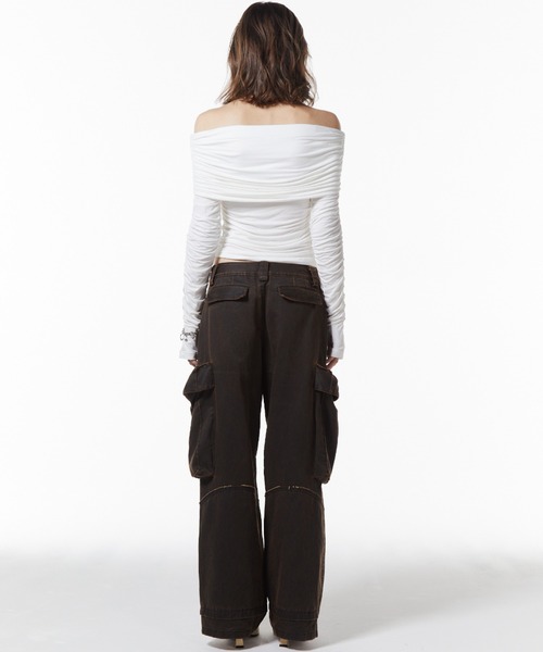 JOSE MOON（ジョゼムーン） カーゴパンツ OIL FADE CARGO PANTS/オイル