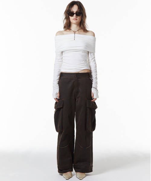JOSE MOON（ジョゼムーン） カーゴパンツ OIL FADE CARGO PANTS/オイル