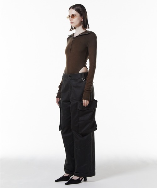 パンツ JOSE MOON OIL FADE CARGO PANTS BROWN 36 JOSE MOON（ジョゼムーン） ワイドパンツ カーゴパンツ OIL FADE CARGO