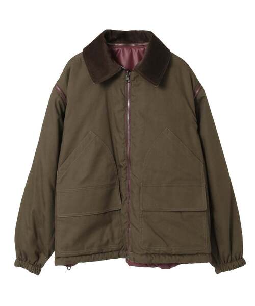 ブルゾン アウター 「CURRENTAGE/カレンテージ」Reversible jacket レディースの画像