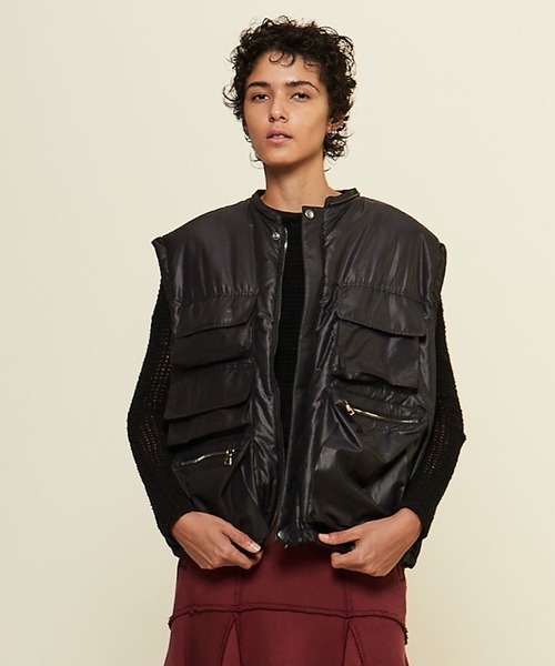 ブルゾン アウター 「CURRENTAGE/カレンテージ」Reversible jacket レディースの画像