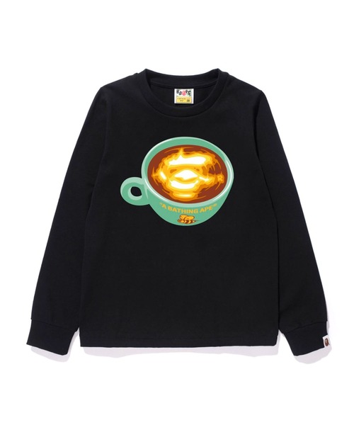 A BATHING APE（アベイシングエイプ） tシャツ BAPE LATTE LS TEE