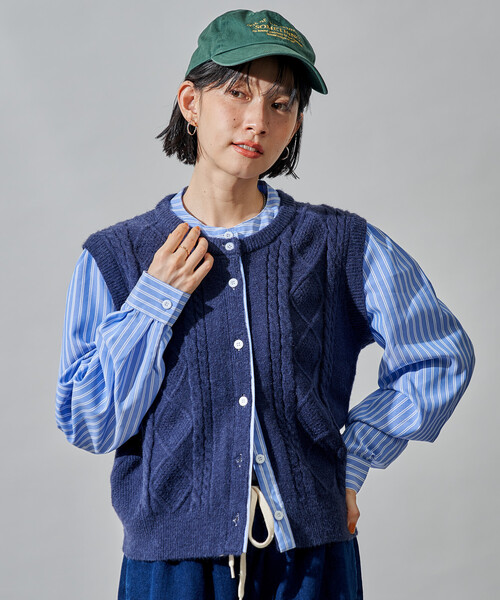 FREAK'S STORE（フリークスストア） ブラウス シャツ シャツドッキング