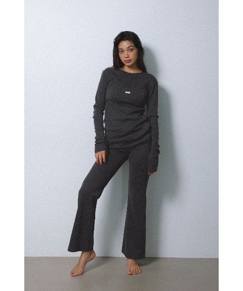ALEXIA STAM（アリシアスタン） tシャツ Wellness Long Sleeve Tee