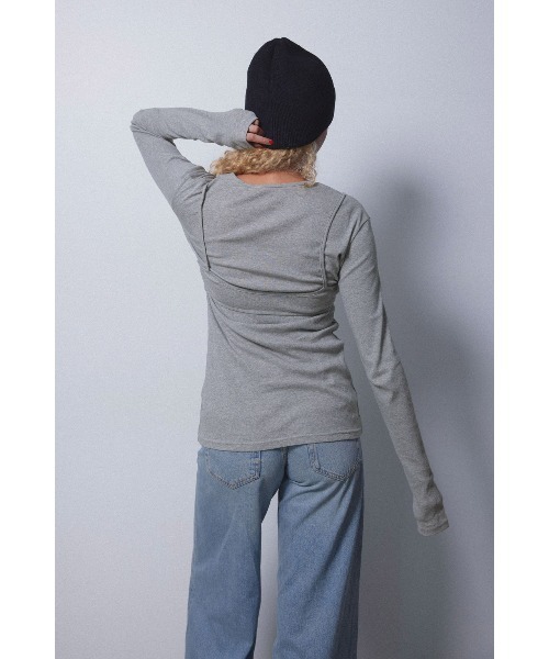 ALEXIA STAM（アリシアスタン） tシャツ Wellness Long Sleeve Tee