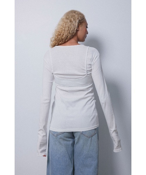 ALEXIA STAM（アリシアスタン） tシャツ Wellness Long Sleeve Tee