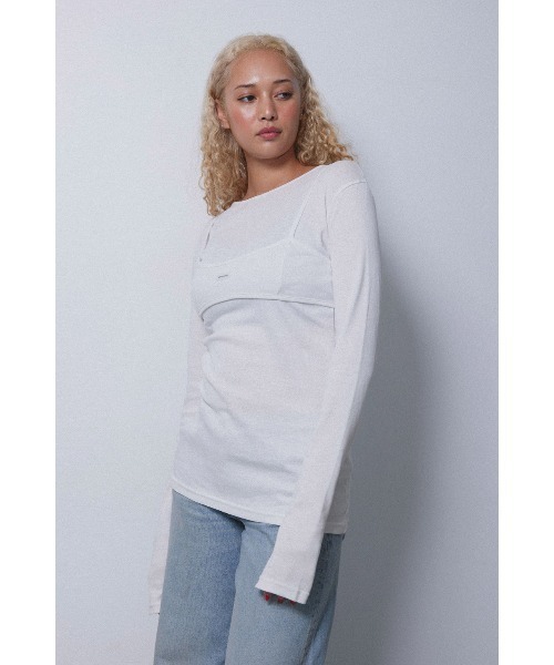 ALEXIA STAM（アリシアスタン） tシャツ Wellness Long Sleeve Tee